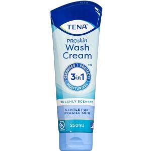 Tena Vaskecreme 3-i-1, 250 ml (Udløb: 12/2025)